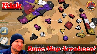 First Look  New Dune Map  Arrakeen Progressive World Domination  Risk Global Domination [upl. by Velvet]