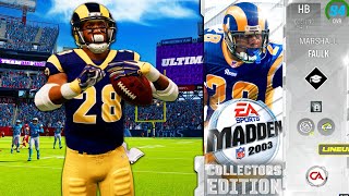 Is 93 Marshall Faulk the Best Running Back in Madden [upl. by Htir]