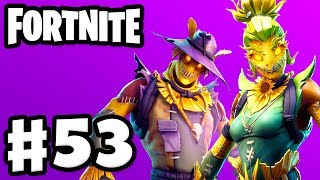 Scary Scarecrow Skins  Fortnite  Gameplay Part 53 [upl. by Entirb]