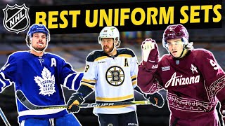 Ranking ALL 32 NHL Uniform Sets w Gameday Hockey [upl. by Acinomal]