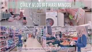 Kerjaan rumah selesai lanjut kuliner malam dan mampir ke supermarket [upl. by Anelle649]