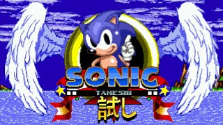 Sonic Fan Game  Sonic Tameshi [upl. by Dominica]