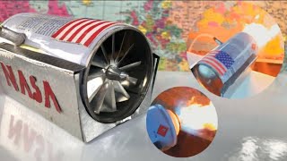 How to make a TurboJet Engine  diy TurboJet engine  homemade TurboJet engine [upl. by Enyak]