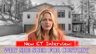 Christines Revealing Interview She Talks Kody amp Custody [upl. by Llerdnad850]