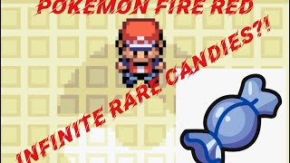 Pokemon Fire Red  quotRare Candyquot Cheat Visual Boy Advance  PC [upl. by Abie358]