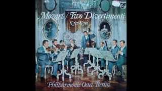 Mozart Divertimento in D major K 251 Berlin Philharmonic Octet  1969 vinyl LP [upl. by Nye883]