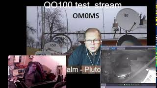 QO100 TEST obs LIVE Satellite feed [upl. by Lema]