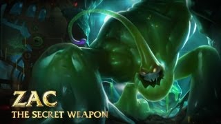 Zac Champion Spotlight  Gameplay  League of Legends [upl. by Ahcsim]