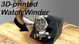 DIY Watch Winder 3Dprinted⏰⚙️ [upl. by Ataymik]