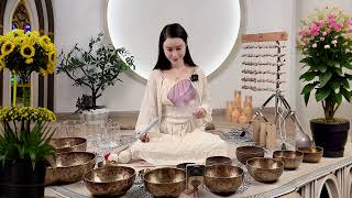 Unleash Deep Relaxation with Tibetan Singing Bowls Meditation music [upl. by Namyl]