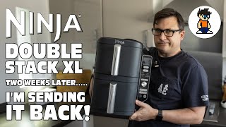 Ninja Double Stack XL Air Fryer  Its going BACK  Two weeks on [upl. by Eneri]