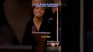 Emotional moment in Paternity Court paternitycourt short subscribe [upl. by Airdnazxela753]