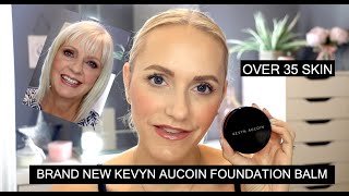 KEVYN AUCOIN Foundation Balm Review Over 35 Skin [upl. by Acinomahs]