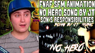 SFMFNAFSONG ▶quotNO HEROquot Sons Responsibilities Song by JT Music  Reaction [upl. by Cairistiona]