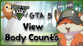 GTA 5 Kill Count  GG [upl. by Olraced108]