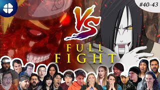 Naruto vs Orochimaru Full Fight 23 People React Shippuden Ep 4043 🇯🇵 ナルト 疾風伝 海外の反応 [upl. by Segalman838]