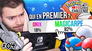 MAGICARPE QUEL HANDICAP😭  Pokémon Lets Go  YouChoose Challenge 4 [upl. by Nataniel]