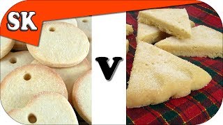 SHORTBREAD VS SUGAR COOKIES  Whats the Difference [upl. by Lekim]