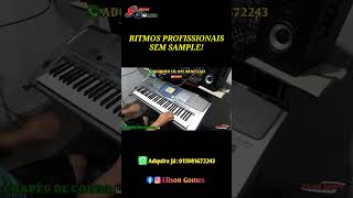 Ritmo Chapéu de Couro sem Sample para Teclados Yamaha Leia a Descrição Ritmos Elison Gomes [upl. by Aicul]