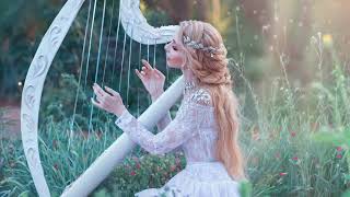 Relaxing Ambience 😌 Beautiful Harp Music to Relax 😌 Calm Harp Instrumental [upl. by Gualterio180]