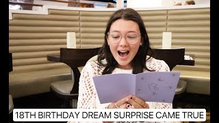 SURPRISING ISABELLE WITH HER BIGGEST 18TH BIRTHDAY WISH 😱 EMOTIONAL REACTION [upl. by Ramonda]