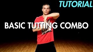 How to do a Basic Tutting Combo Dance Moves Tutorial  Mihran Kirakosian [upl. by Romaine566]