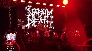 Napalm Death  From Enslavement to Obliteration  Vip Station 261024 [upl. by Lovmilla]