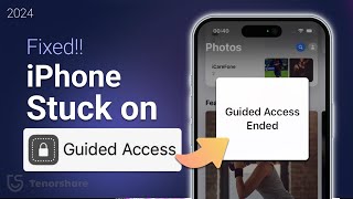 Fix iPhoneiPad Stuck on Guided Access 2024  4 Easy Way  NO Passcode NO Data Loss [upl. by Farly]