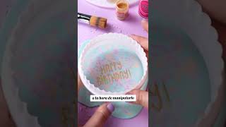 PASTELERIA PASO A PASO cake clasesdepasteleria buttercreamcake cakeclass decoratingcake [upl. by Naujud]