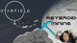 Asteroid Mining in Starfield [upl. by Adnorehs60]