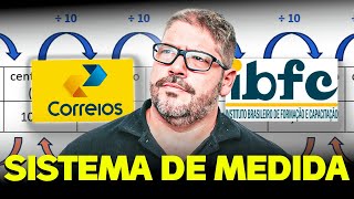 Sistema de Medidas Para o Concurso dos Correios 2024 [upl. by Sivam]