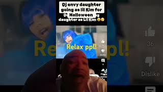 Dj Envy daughter Halloween costume [upl. by Jamnes]