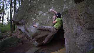 Odenwald Bouldern  Finite Elemente 8A [upl. by Jacobson]