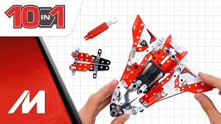 MeccanoErector 10in1 Racing Vehicles  Build 1 [upl. by Ande]