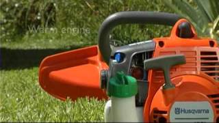 How to use a Husqvarna Brushcutter [upl. by Mason]