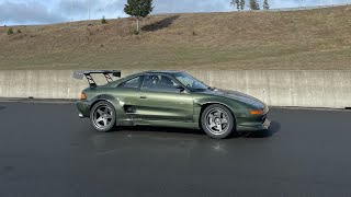 MR2 Turbo 2GRFE  Pacific Raceways in Kent Wa Proformance Racing School lapping [upl. by Dolora]