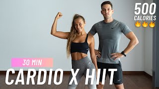 30 MIN CARDIO HIIT Workout  Full Body No Equipment No Repeat [upl. by Eileen284]