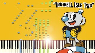 Inkwell Isle Two from Cuphead  Piano Tutorial [upl. by Hedi]