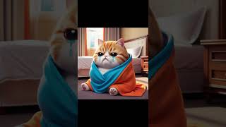 Kittens First Day of School funny vfxirfan cute vfxmagictv cat vfxind shortsyoutube baby [upl. by Elora]