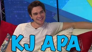 Sipping Milkshakes with RIVERDALES KJ Apa [upl. by Yreme787]