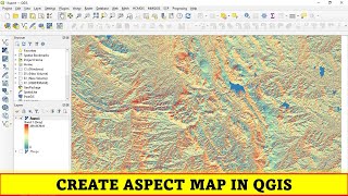 QGIS Tutorials 46 Create Aspect Map in QGIS [upl. by Lurleen]