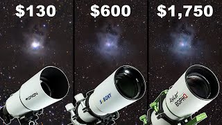 130 Telescope vs 600 Telescope vs 1750 Telescope [upl. by Libre925]