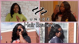 UNice Hair Review Brazilian Body wave 4 bundles  Jazmine Iyana [upl. by Nosna]