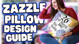 How To Design A Pillows on Zazzle [upl. by Goodrich]