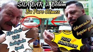 SILA BAR EFES MALTI VİSKİ BARDAĞINDA İÇMEK  BU PURO BİTMEZ  GÜVERCİNLER VE KEDİLER 3BÖLÜM [upl. by Velda]