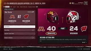 Week 12 Gophers [upl. by Ellery]