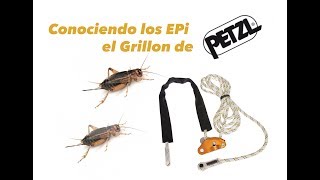 PETZL  El GRILLON un nuevo EPI a conocer para aquellos que trabajamos en altura [upl. by Reltuc]