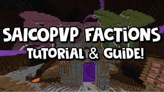 The Ultimate SaicoPvP Factions Tutorial amp Tips Guide Reset Is Coming [upl. by Annavas]