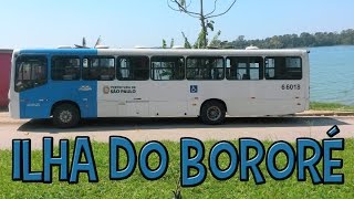 Linha 6L11  Atravessando a Balsa e Andando na Ilha do Bororé de Ônibus [upl. by Hwang]