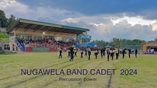 NUGAWELA BAND CADET 2024 percussion power 💥 part 1 [upl. by Neom830]